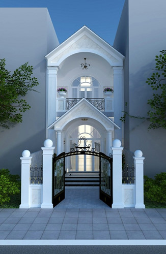 nhà phố kiểu Pháp