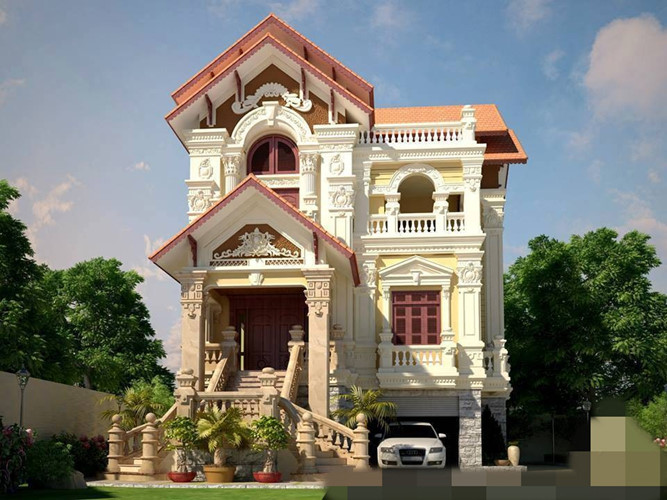 mẫu nhà phố đẹp