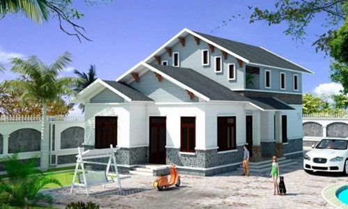biệt thự mái thái
