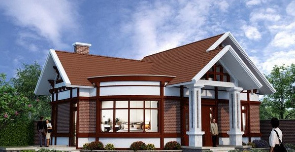 mẫu biệt thự nhà vườn