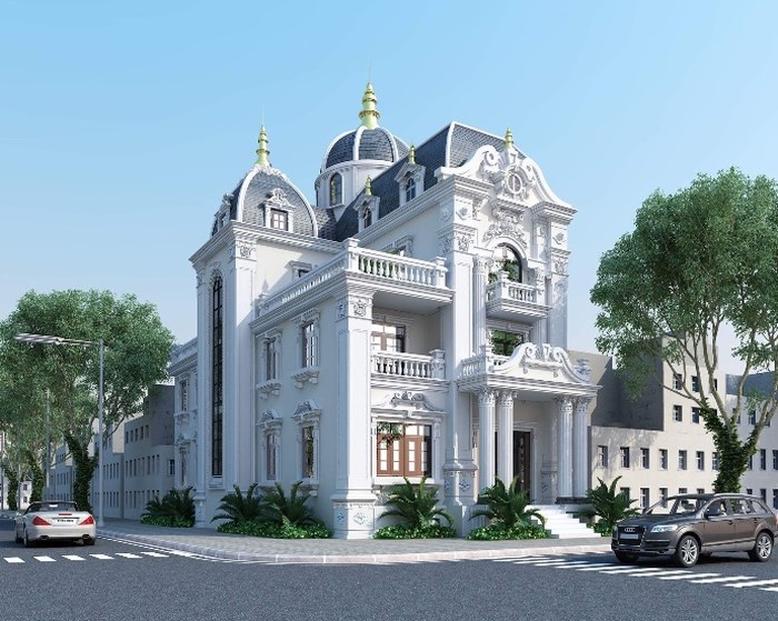 biệt thự lâu đài cổ điển