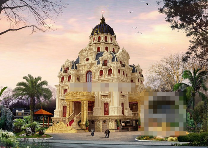 biệt thự lâu đài cổ điển