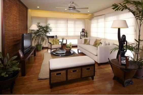 phòng khách phong cách đơn giản