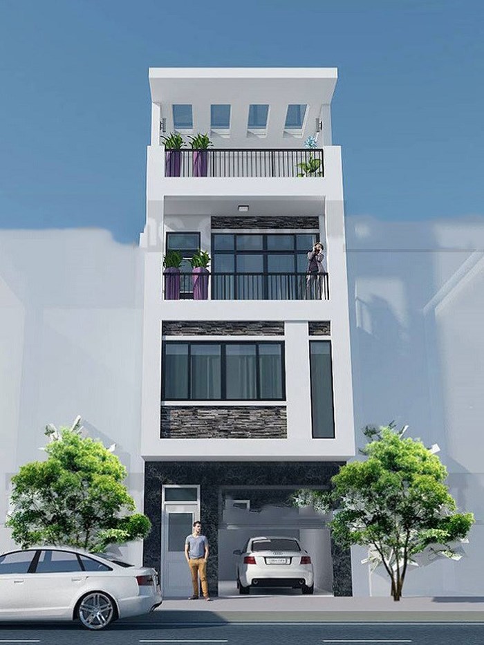 nhà ống có tầng hầm
