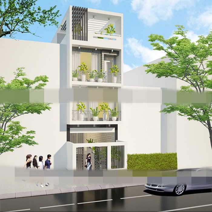 nhà ống có tầng hầm