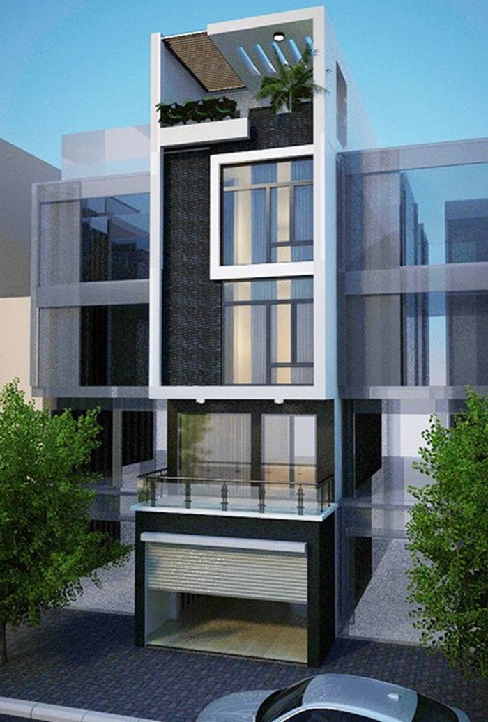 nhà ống có tầng hầm