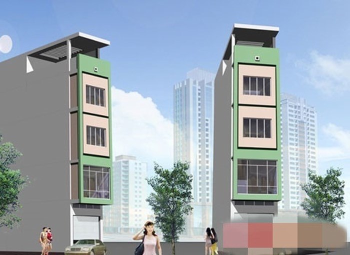 nhà ống có tầng hầm