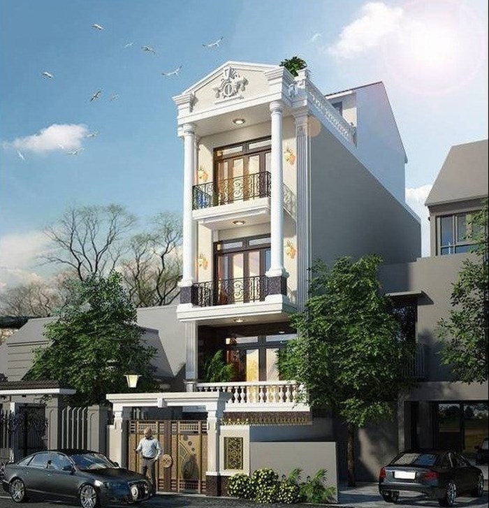 nhà ống có tầng hầm