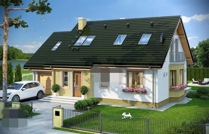 nhà cấp 4 gác lửng
