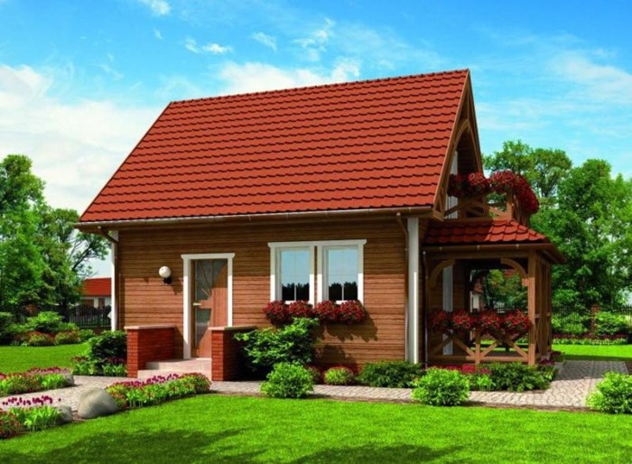 nhà cấp 4 gác lửng