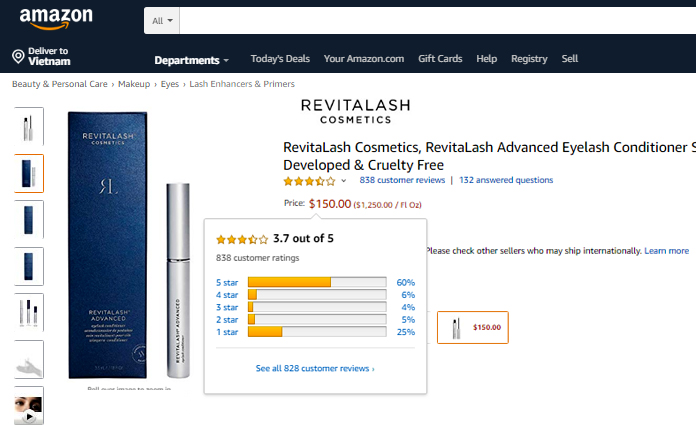 Review dưỡng mi Revitalash Advanced 3.5 ml có tốt không?