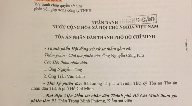 Hoãn phiên toà phúc thẩm vụ 'cựu tử tù' Liên Khui Thìn đòi lại quyền sở hữu công ty ảnh 2