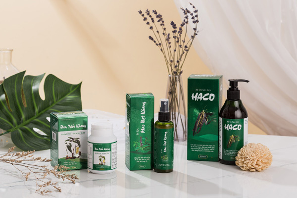 Bộ 3 Tóc Haco: hỗ trợ giảm khô xơ, gãy rụng ở tóc