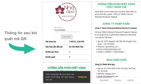 Nhà Spa - đơn vị phân phối độc quyền dưỡng mi Levon Lash