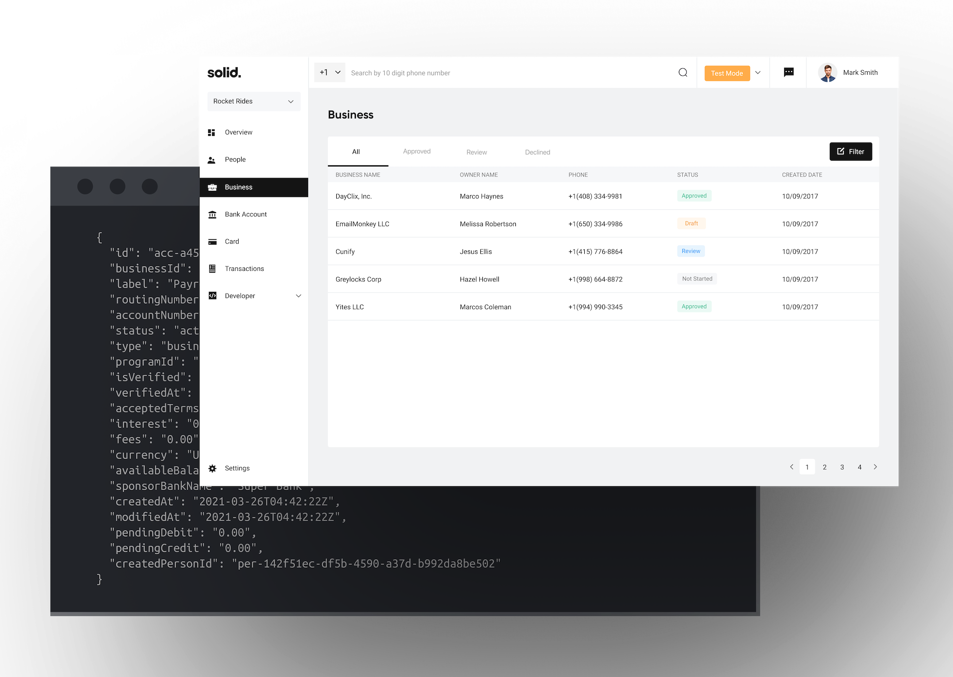 Solid – Modern FinTech Platform