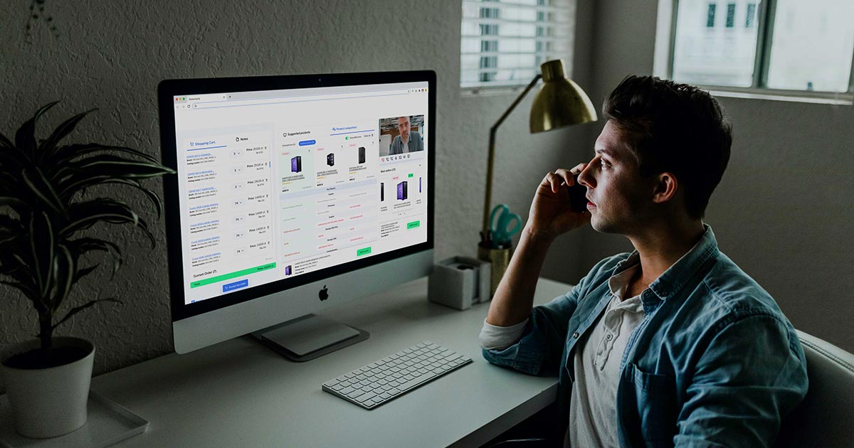 man using meetsales
