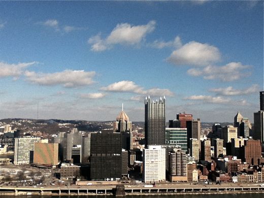 pittsburgh skyline 2010
