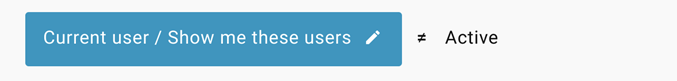 Show active users. Triggre no-code app builder.