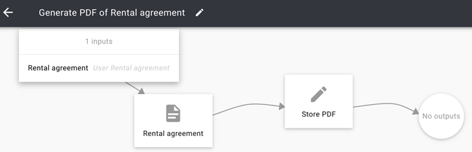 Flow part. Triggre no-code app builder.