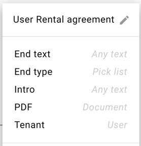 Property. Triggre no-code app builder.