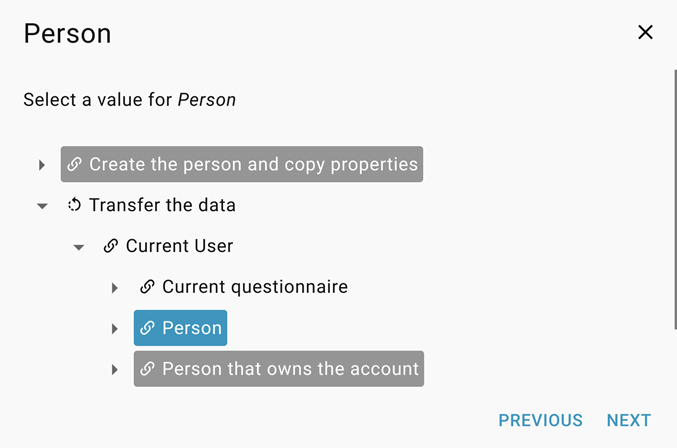 Store the person 2. Triggre no-code app builder.