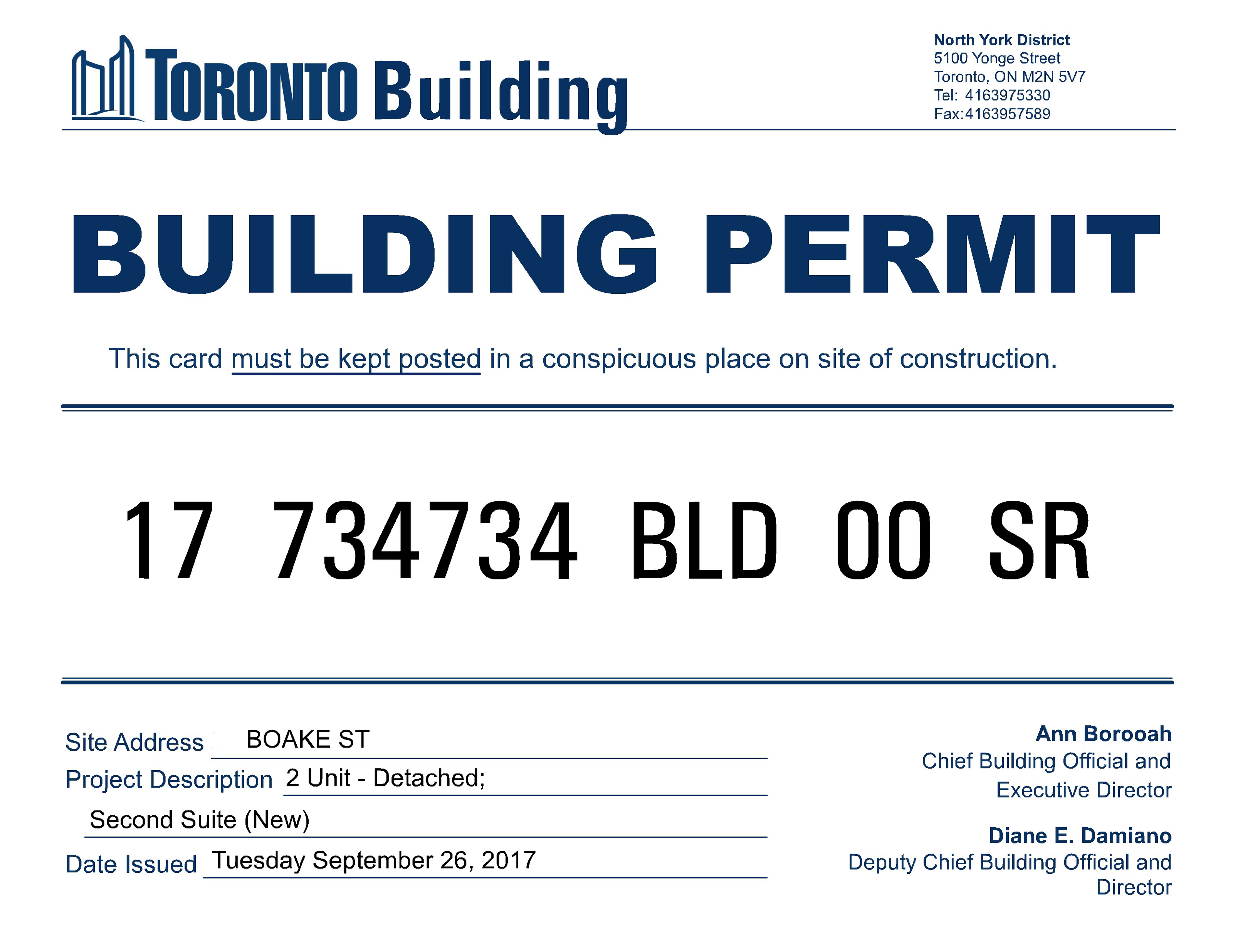 Building Permit Services GTA area, Brampton, Mississauga