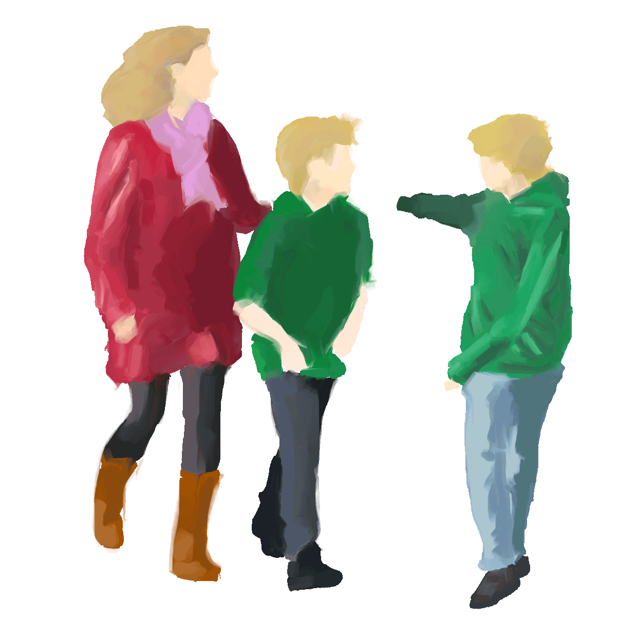 A gif displaying painted scale figures as a preview for the free digital bundle