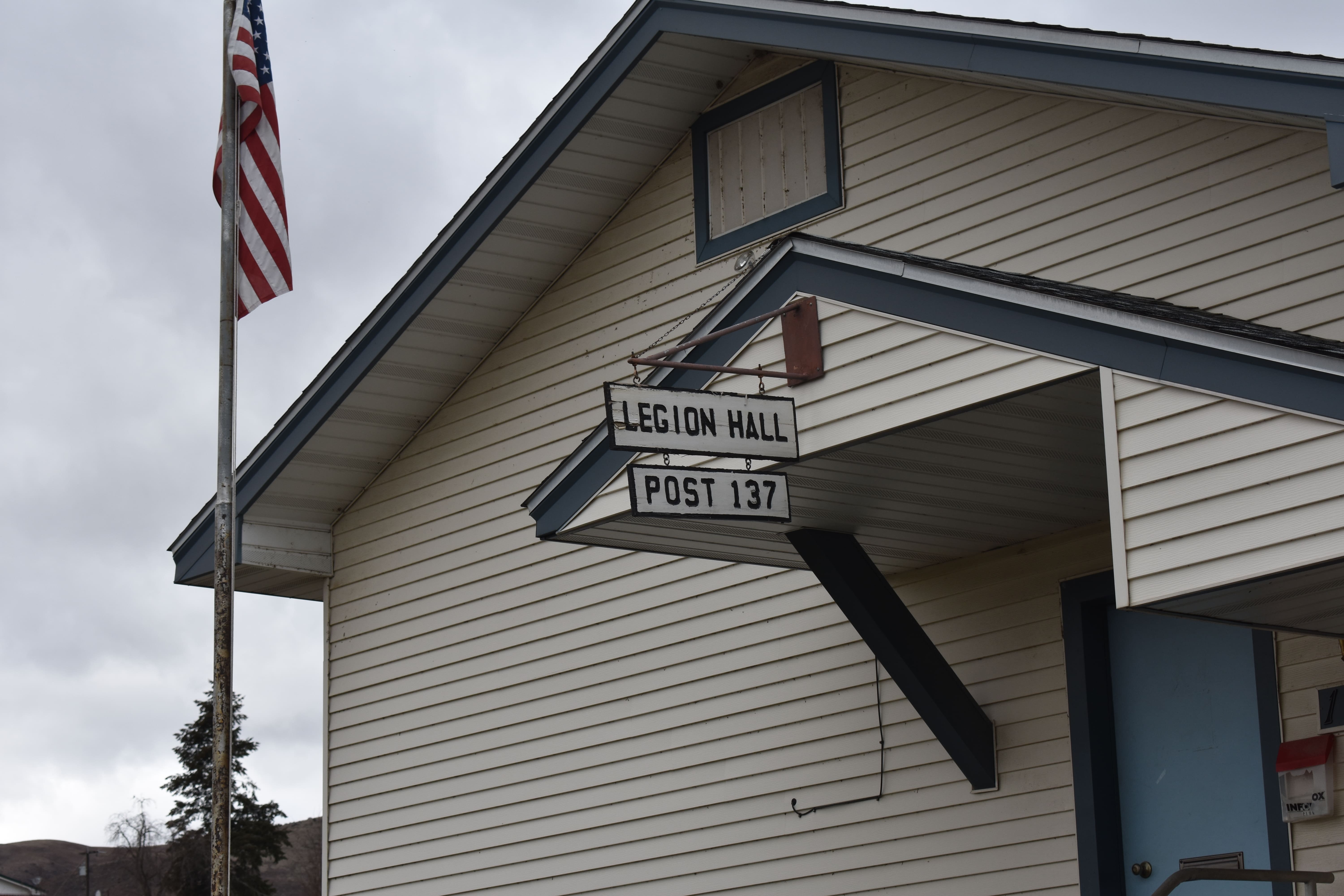 American Legion Hall in Horseshoe Bend Idaho