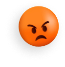 Sad face represents no new clients