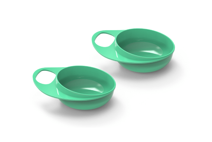 Piatto Pappa per Bambini Bébé Confort Ciotola Svezzamento Bianco/Lime Piatto Pappa per Bambini Bébé Confort Ciotola Svezzamento Bianco/Lime