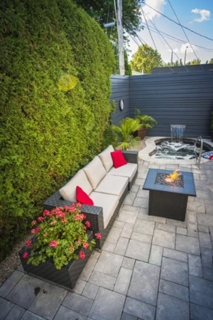 chauffe-terrasse et foyers au propane