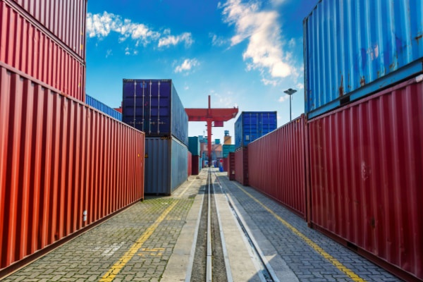 spedizione navale di container