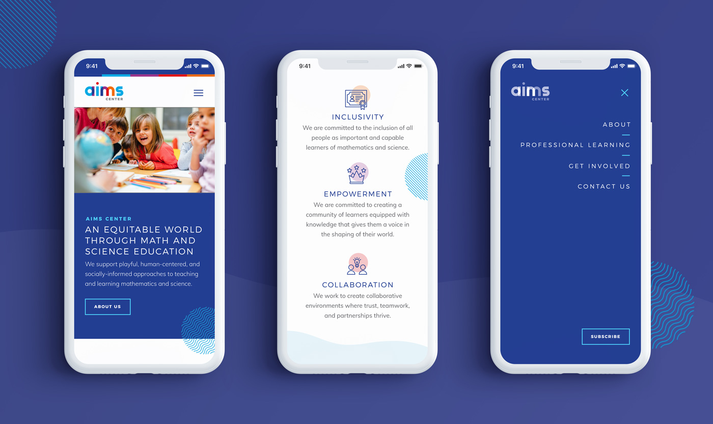 Mobile website design