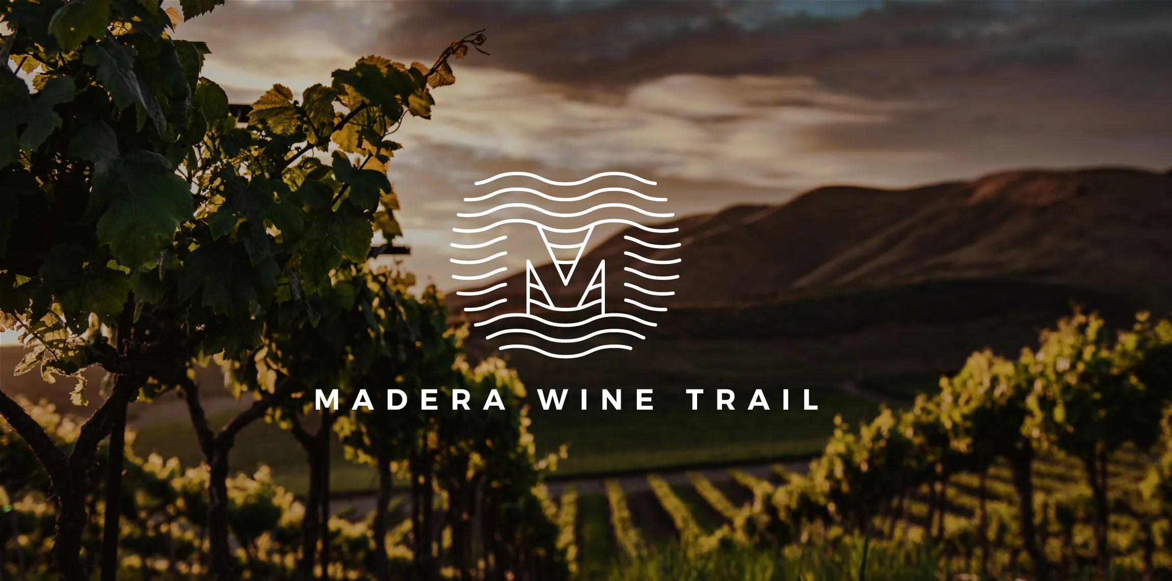 Madera Wine Trail concept logo