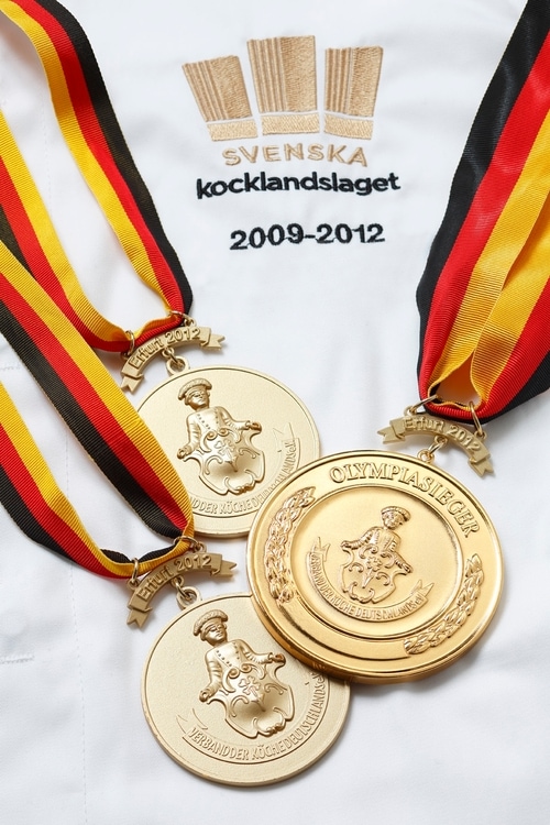 kocklandslaget guld medaljer