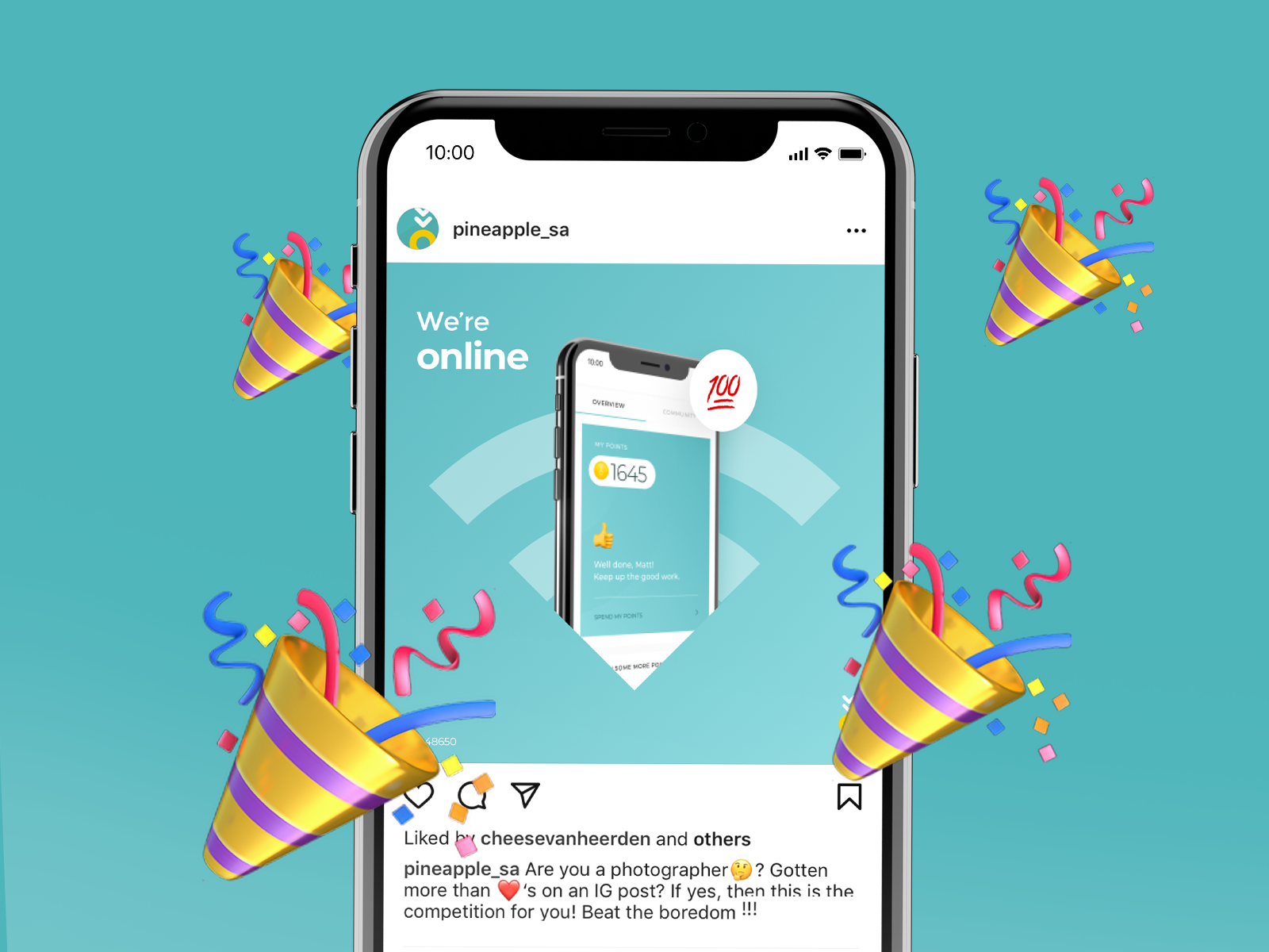 PIneapple Insurance Pineapple Social by Max Goldin