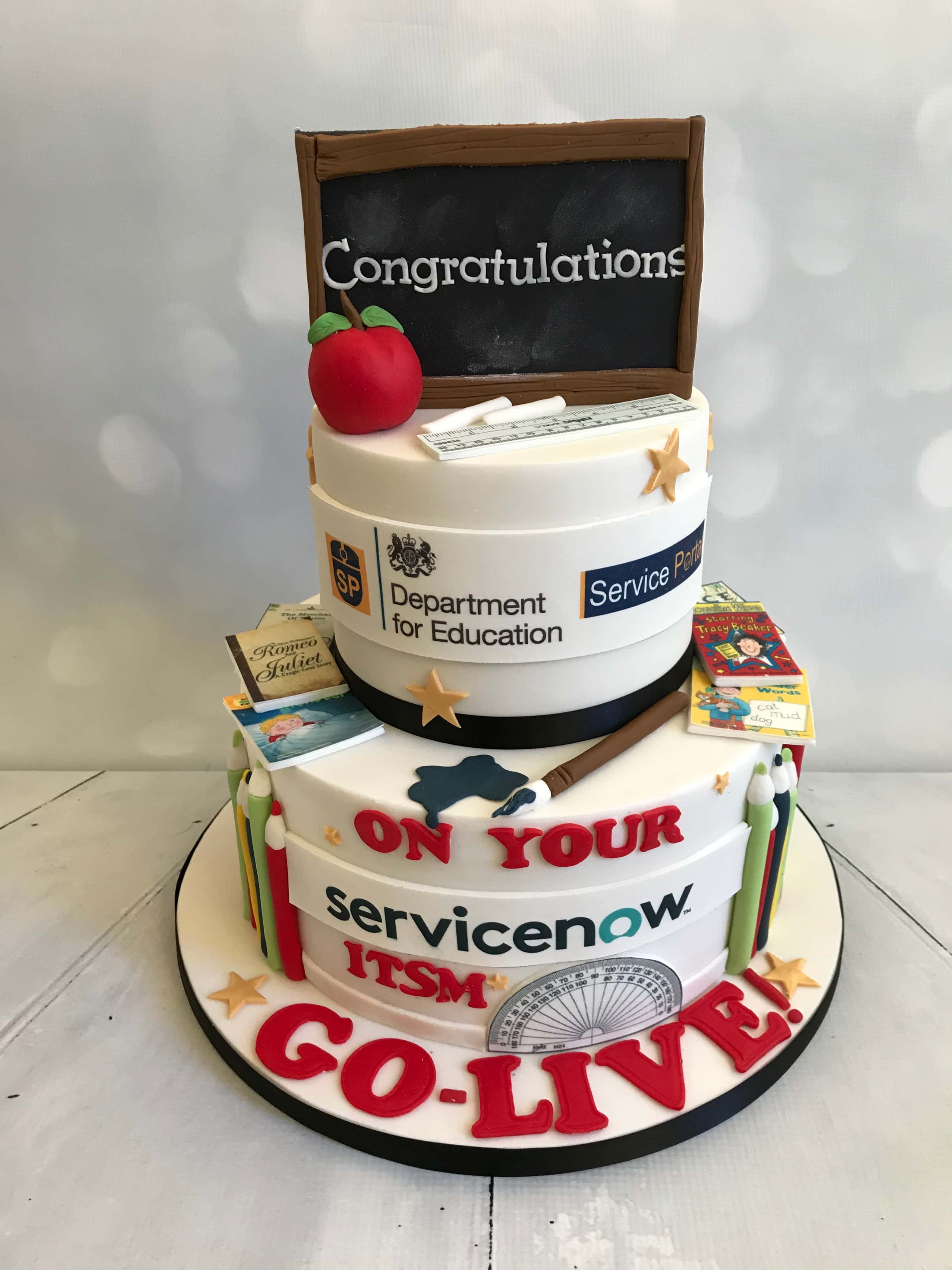 Service Now Corporate Cake
