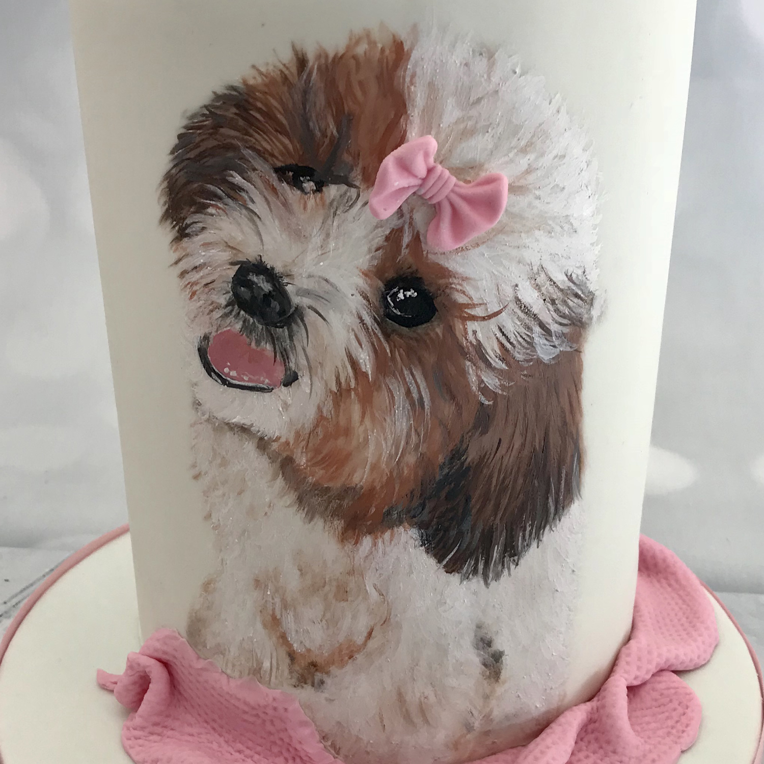 shih tzu cake