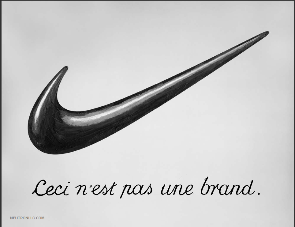 Ceci n'est pas une brand nike swoosh