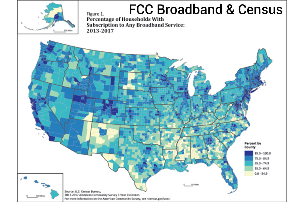 FCC Broadband & Census