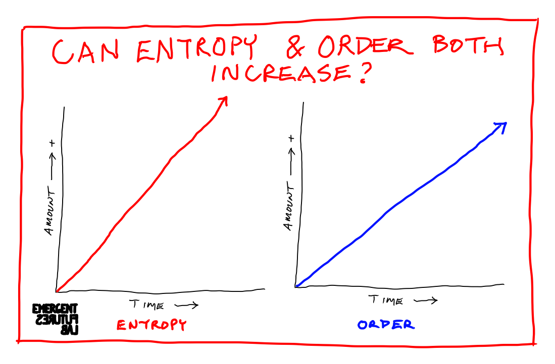 Can Entropy and Order Both Increase?