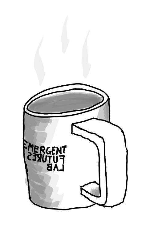 Steaming Cup of Coffee