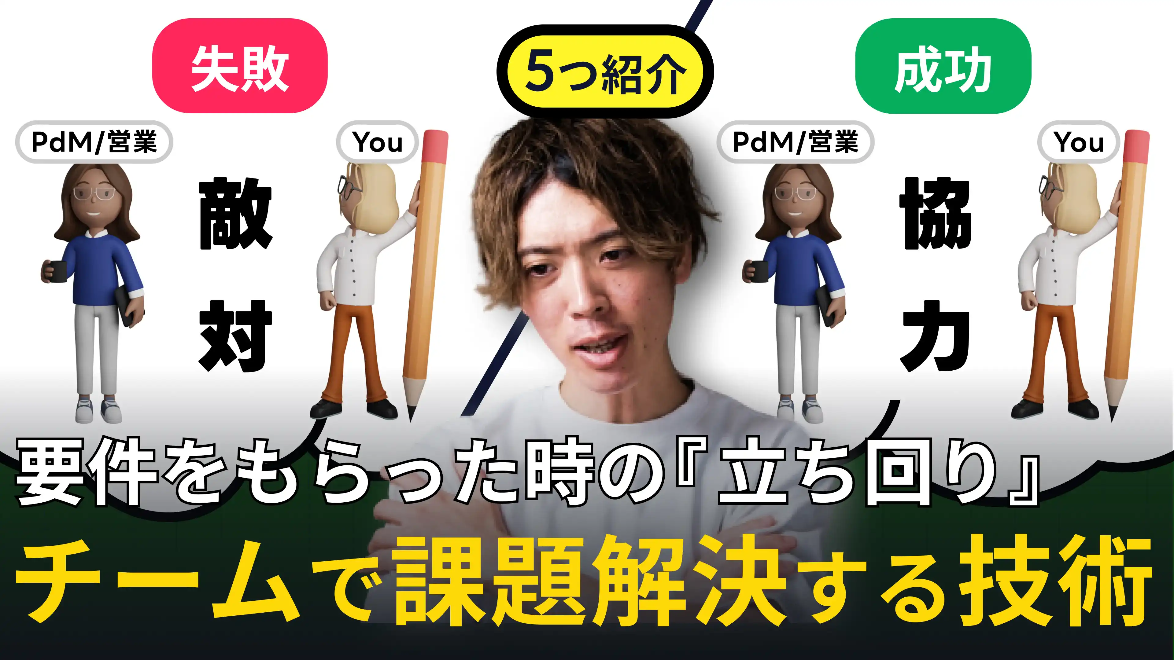 【要件もらった時の5つの立ち回り】課題解決するデザイナーは要件からデザインする