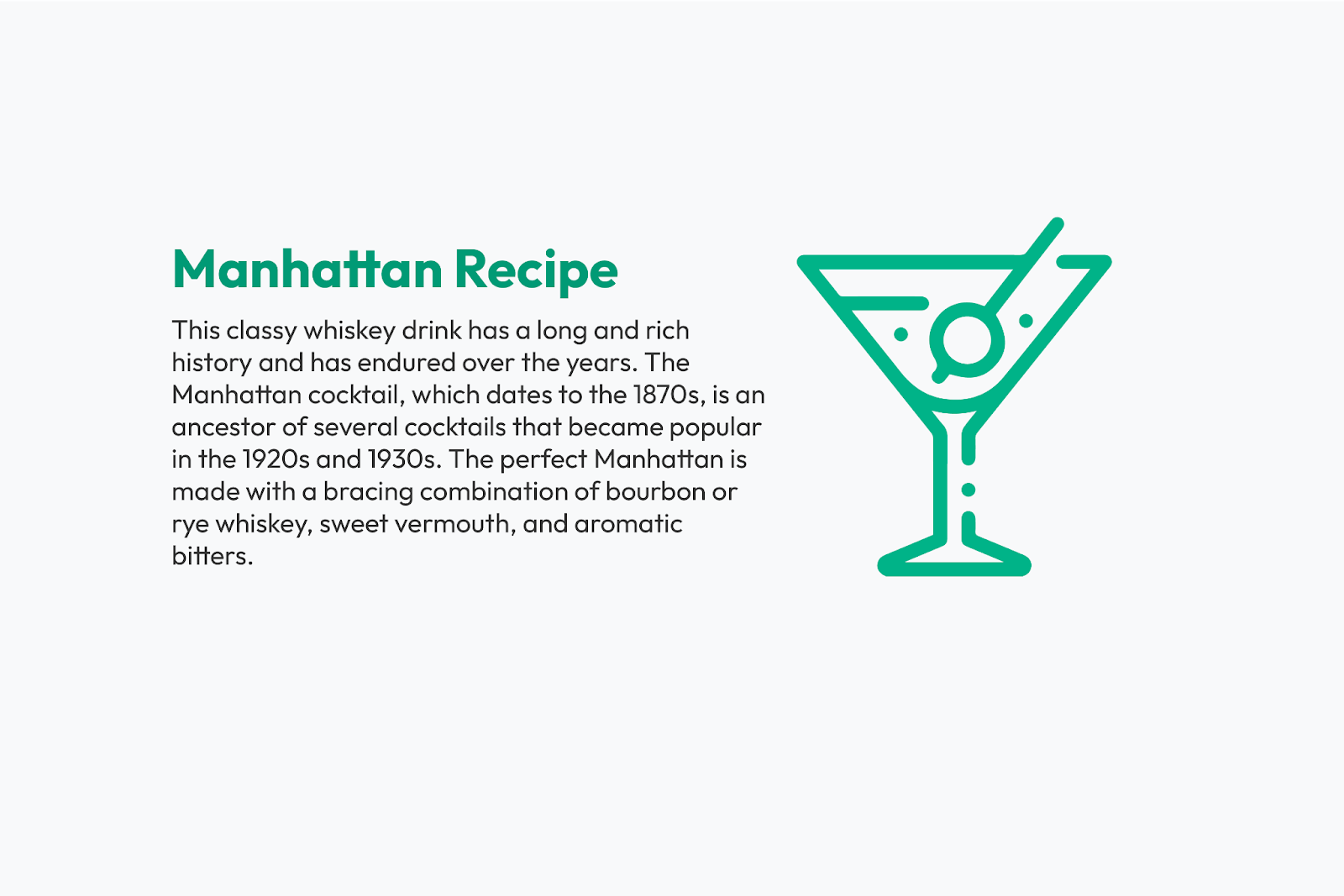 Basic Cocktail Recipes Every Bartender Should Know