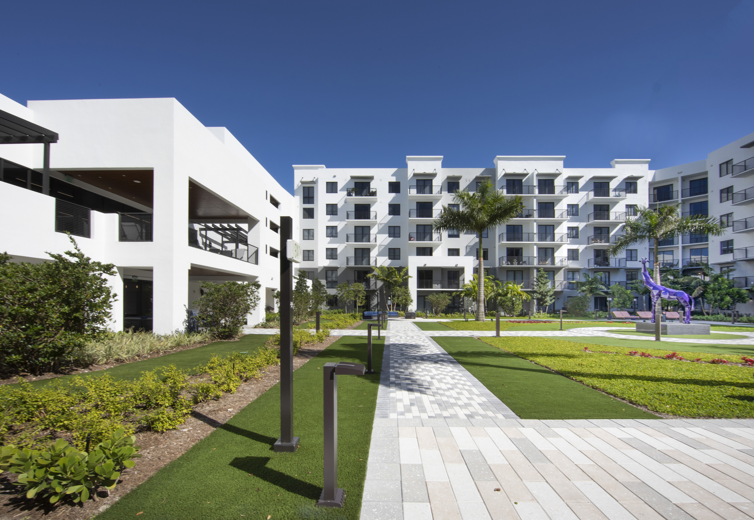 Sculpture garden and Courtyard