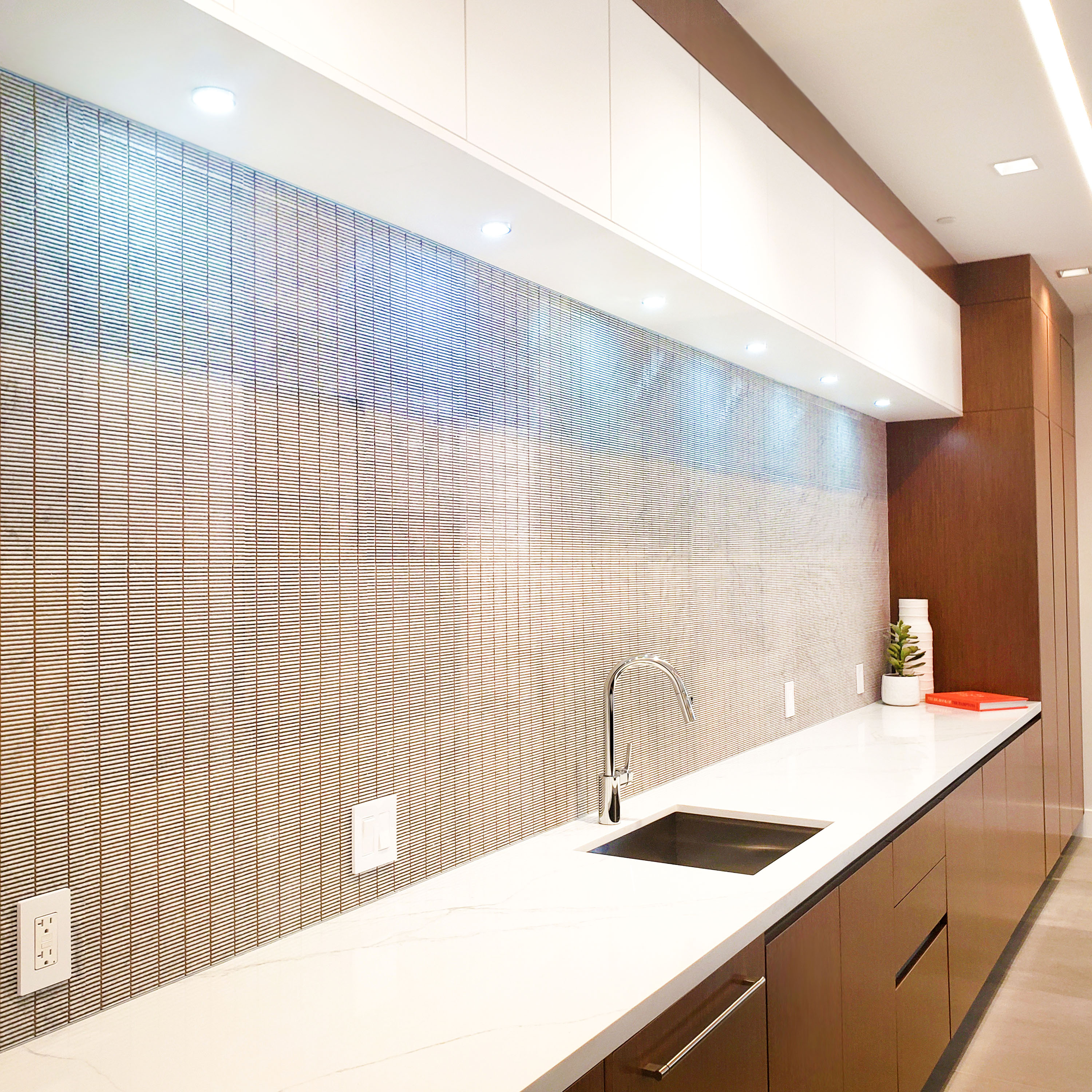 clubroom countertop and sink