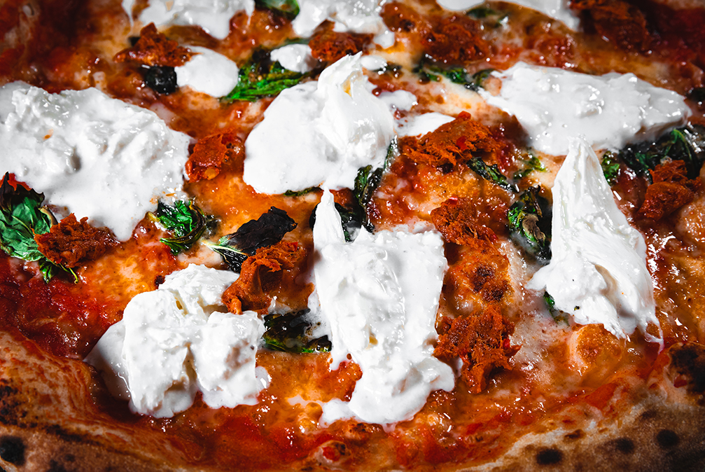 Oven roasted pizza Ash Pizza
