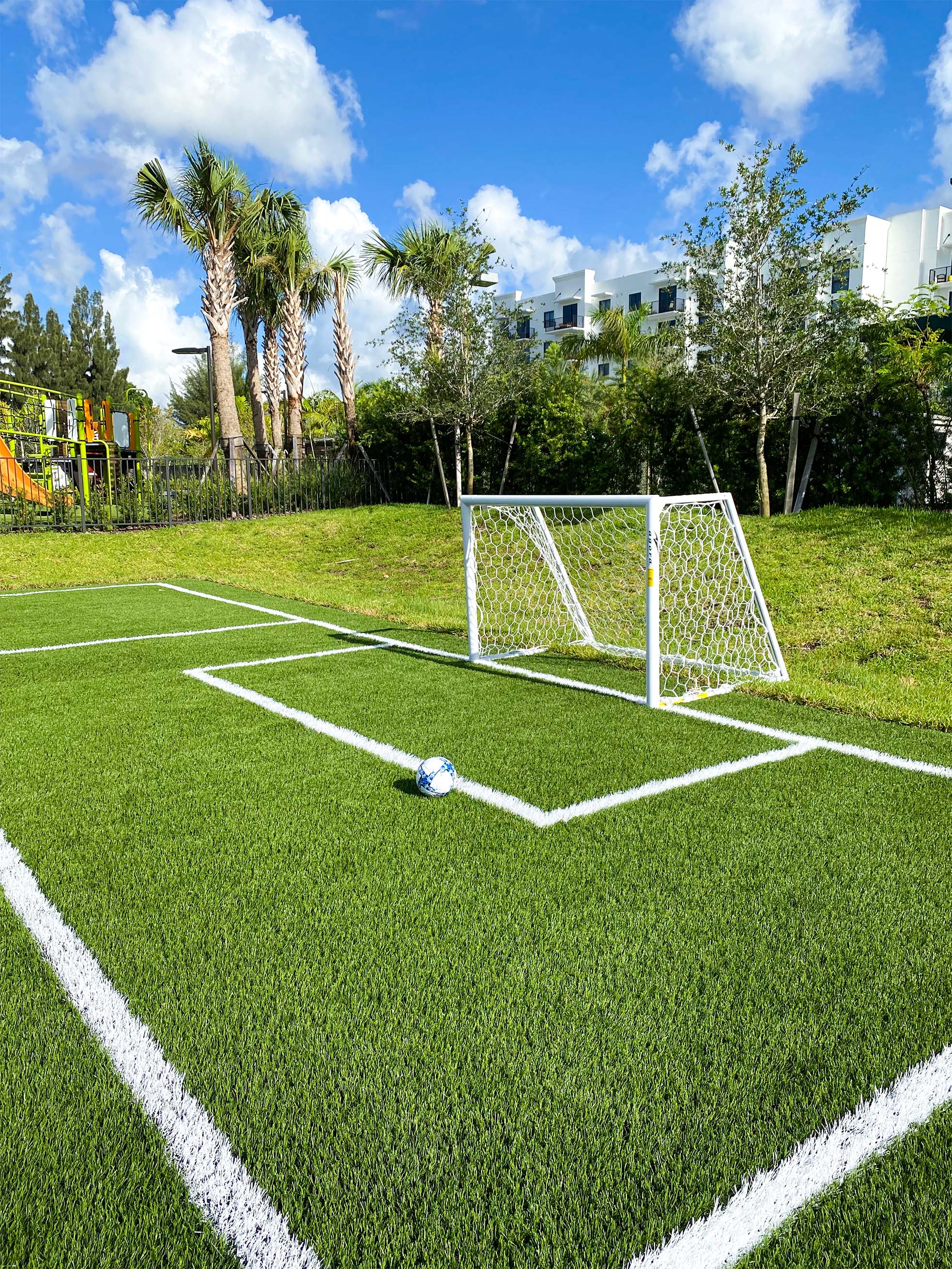 Field For Soccer at sanctuary