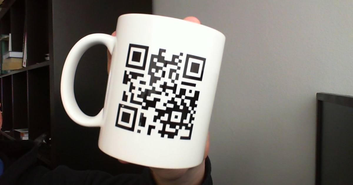 Make QR Codes for Cups Supercode QR Code Generator