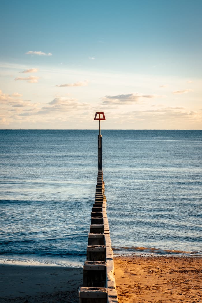 Photo taken on Bournemouth Beach